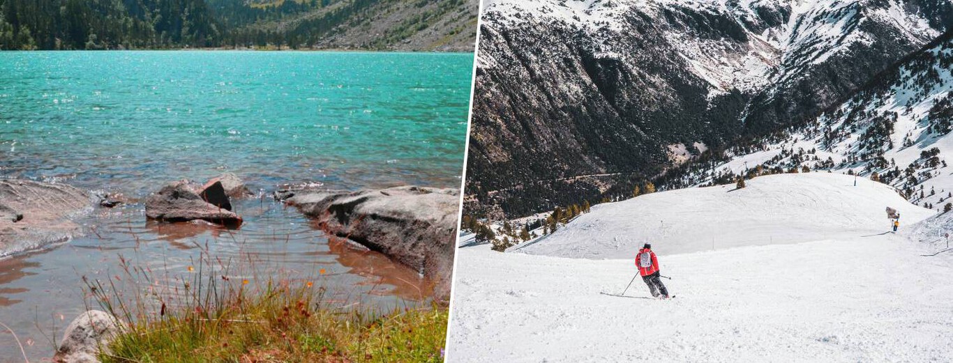 Estaciones de esquí en inverno, un mar de agua, celulosa y semillas en verano: el plan de Aragón para rejuvenecer el Pirineo