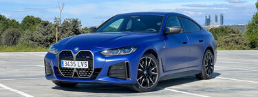 Probamos el BMW i4 M50: una berlina eléctrica de 544 CV que marca la referencia deportiva entre los coches eléctricos de su tamaño