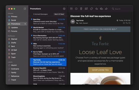 Mimestream, el cliente de Gmail listo para los Mac con chip M1: App de la semana