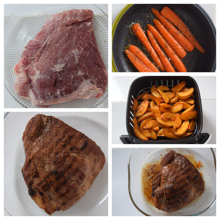 Presa ibérica a la plancha