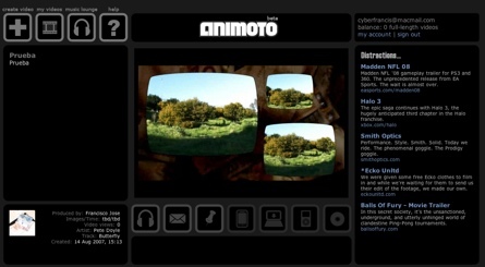 Animoto, creación de presentaciones de imágenes a lo video musical, disponible al público