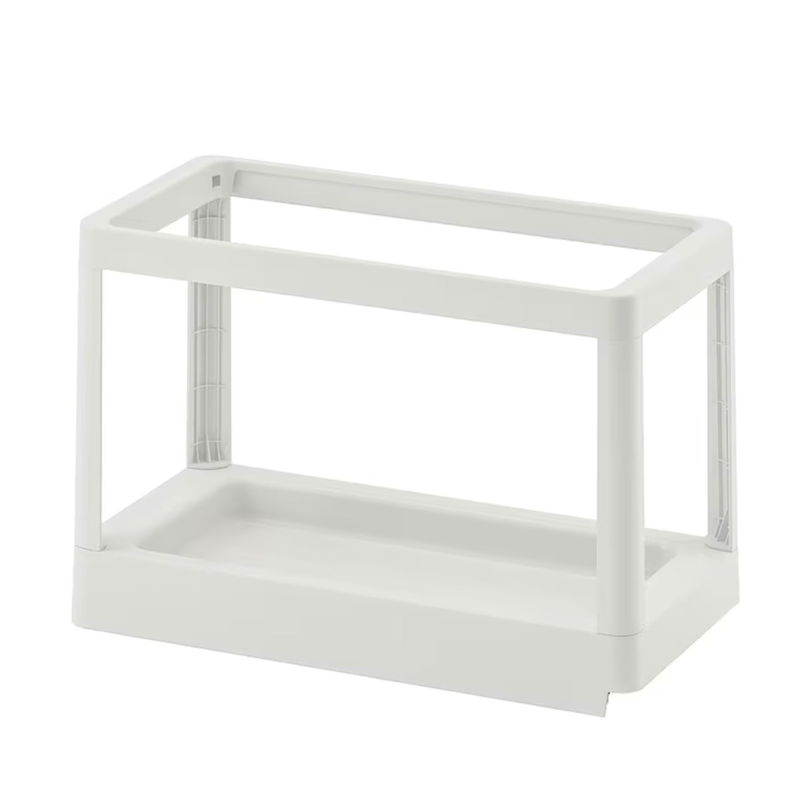 HÅLLBAR, estructura extraíble residuos, gris claro