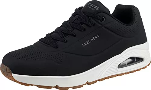 Skechers Uno Stand On Air, Zapatillas Hombre, Black Blk, 45 EU