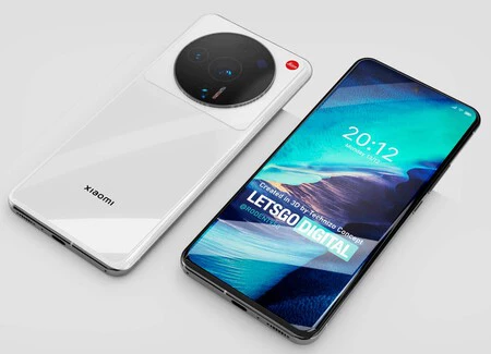 カバーから Xiaomi 12 Ultra のイメージを再現しました。写真提供: レッツゴーデジタル
