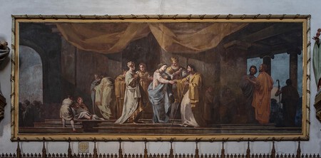 El Nacimiento De La Virgen Maria De Francisco De Goya Cartuja De Aula Dei Zaragoza Foto Juan Carlos Gil Ballano