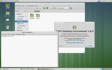MATE Desktop 1.8 está terminado