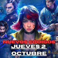 Códigos Free Fire Max hoy Jueves 2 de Octubre con recompensas gratuitas 