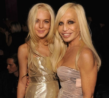 Lindsay Lohan y Donatella Versace: tu pasado, mi futuro
