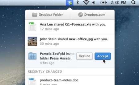 Dropbox renueva la interfaz de su cliente de escritorio