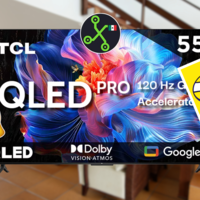 Mercado Libre fulmina el precio de esta Smart TV QLED TCL de 55 pulgadas: doble descuento, meses sin intereses y pagos desde 364 pesos
