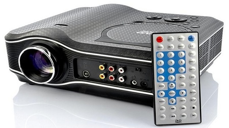 CVXN-E207, proyector LED con DVD y reproductor multimedia integrado