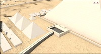 Las pirámides de Giza en 3D 