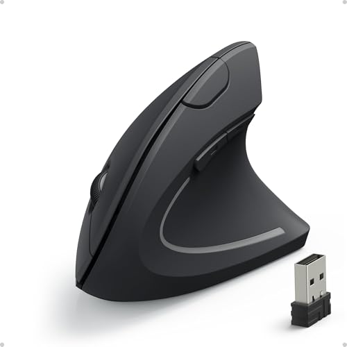 Anker AK-UBA 2.4G Ratón Inalámbrico óptico ergonómico vertical