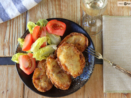 Patatas de Olot, la deliciosa receta de patatas rellenas, con truco para que te queden crujientes por fuera y cremosas por dentro