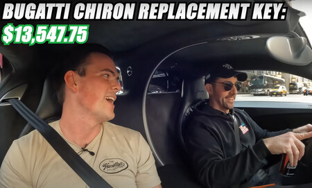 Bugatti Chiron precio de la llave