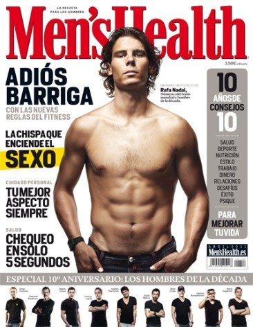 Rafa Nadal, ays Omá qué tableta chocolatera me tienes