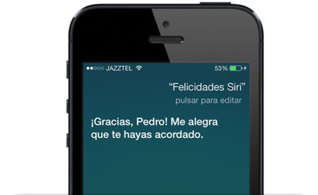 ¡Feliz cumpleaños Siri!