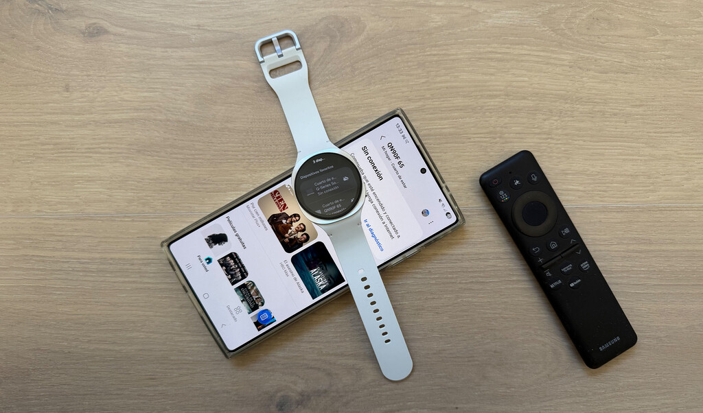 La tele ya no sólo se controla sólo con el mando y el móvil: si tienes un Galaxy Watch también puedes hacerlo