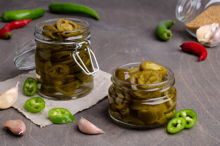 Chile jalapeño encurtido