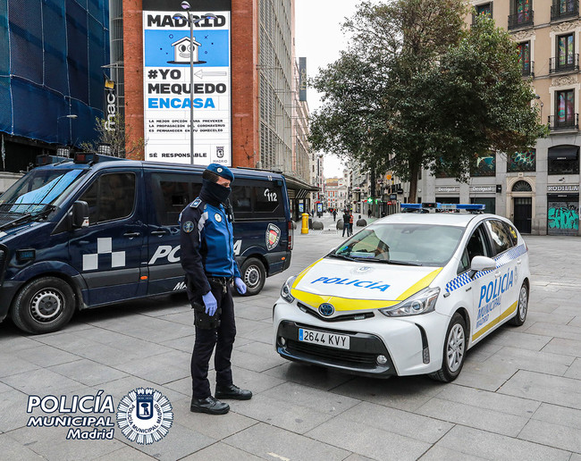 Policia Madrid