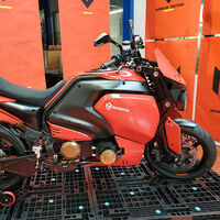 Soriano Giaguaro V1: ya hay fotos reales de la moto eléctrica italiana con 80 CV que llegará pronto a sus dueños