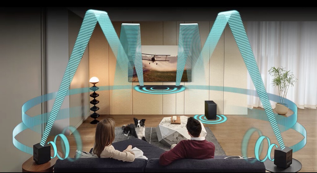 Quiero tener el cine en casa y no usar cables. Buscar un equipo con Atmos Wireless es la opción perfecta 
