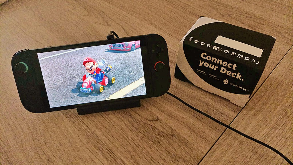 Qué pasa si usas Steam Deck en la base de Nintendo Switch 2... y viceversa 
