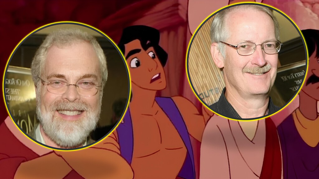Si paras Aladdin en el minuto 10:37 verás a los directores de la película. Es parte de una tradición mucho mayor Si paras Aladdin en el minuto 10:37 verás a los directores de la película. Es parte de una tradición mucho mayor