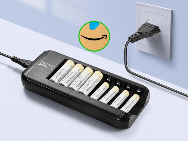 Enegon Cargador Pilas Recargables Aa Y Aaa Oferta Mexico