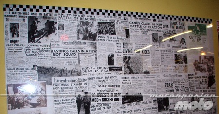 Mural en la pared del Ace cafe