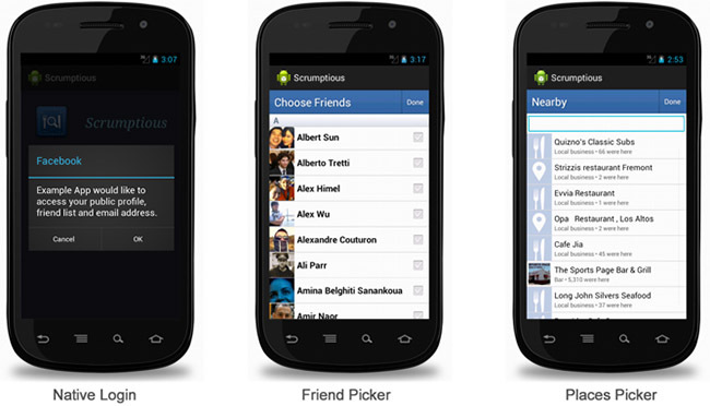 Facebook Android SDK 3