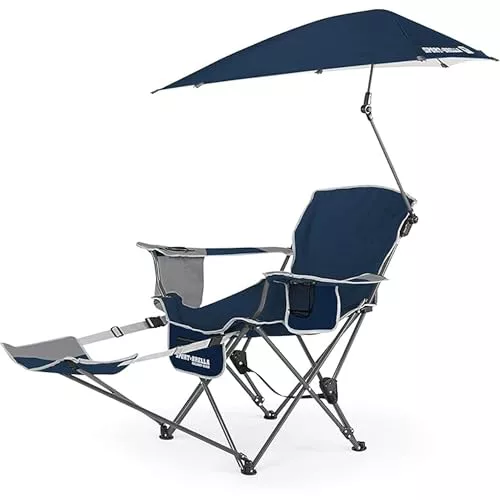 Sport-Brella Silla de Playa con Compartimento térmico, Plegable y Ligera