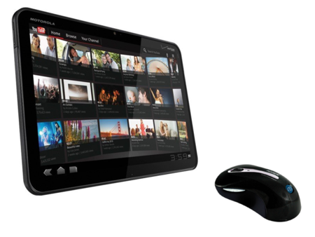 Motorola Xoom se actualiza, ahora con soporte para ratón Bluetooth