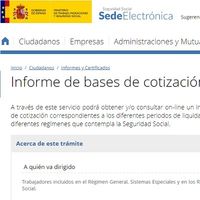¿Quieres saber cuánto has cotizado? Así puedes obtener tu informe de bases de cotización 