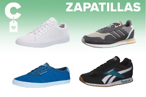 Chollos en tallas sueltas de zapatillas Skechers, Adidas o Reebok en Amazon