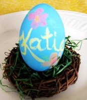 Decorar huevos de pascua