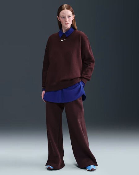 W Nsw Phnx Flc Hr Pant Wide 2