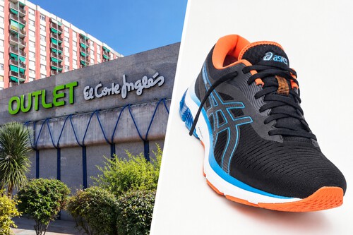 El Corte Inglés lanza este lunes una liquidación de zapatillas Asics en su outlet a mitad de precio  