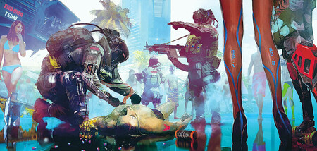 Arte de Cyberpunk 2077
