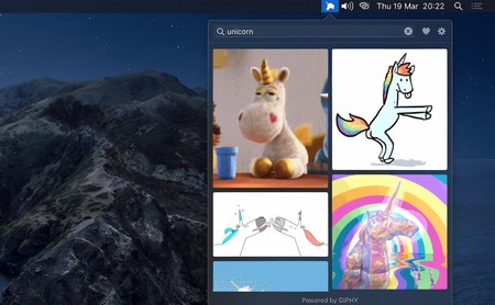 Esta app gratuita para macOS te permite buscar y encontrar GIFs desde la barra de menú