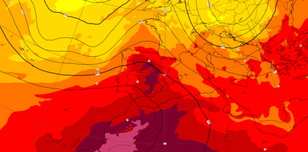 "Un anticiclón llega a España" suele ser una buena noticia. En esta ocasión es un anticipo del infierno que viene: los 40ºC
