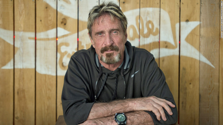 La última idea de John McAfee es un teléfono Android súper seguro de más de 1000 euros