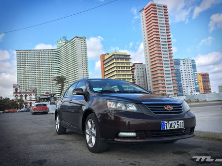 Geely Emgrand frontal Cuba