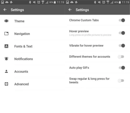 Flamingo の多数のカスタマイズ オプションの一部をサンプルしてみる