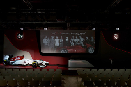 Alfa Romeo Sauber Presentacion