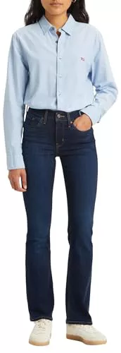 Levi's 315 Shaping Bootcut Vaqueros, Cobalt Haze, 32W / 34L para Mujer