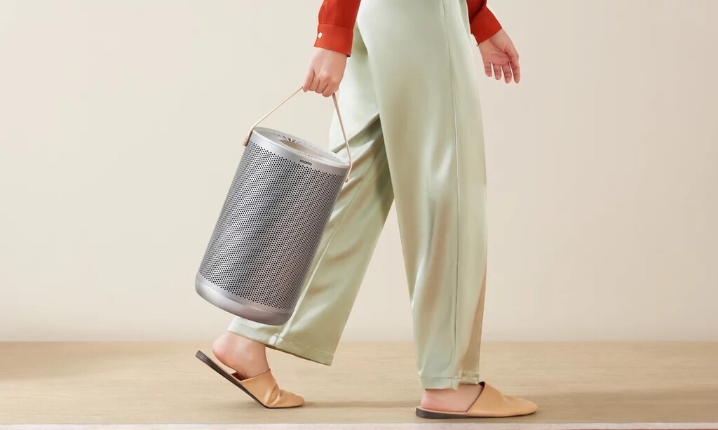 El purificador estrella de Xiaomi ahora sin cables: El Smartmi Air Purifier P2 es silencioso, tiene LEDs y ahora va con batería