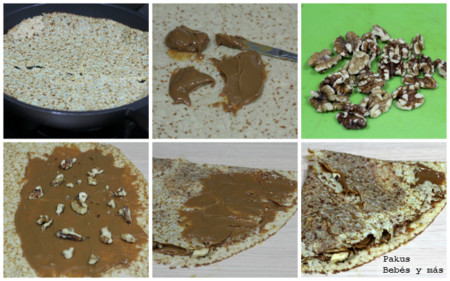 Crepes Cajeta Y Nueces
