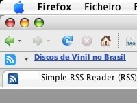 Simple RSS Reader, extensión para Firefox