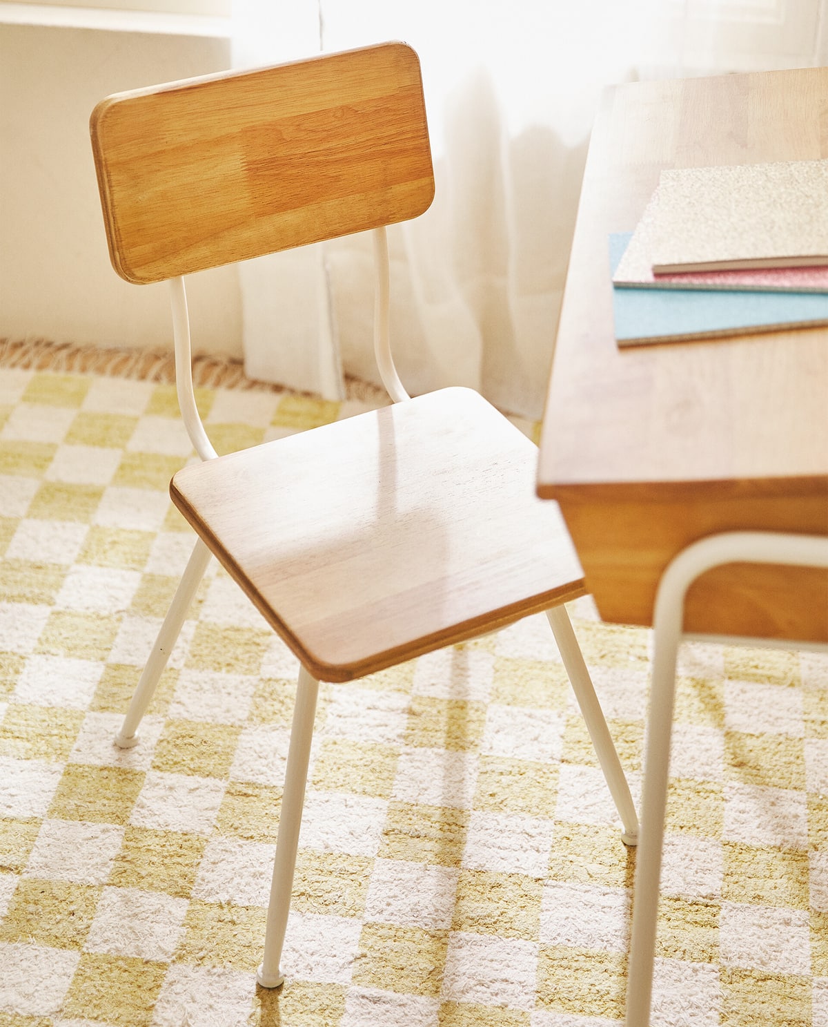 SILLA DE ESCRITORIO MADERA